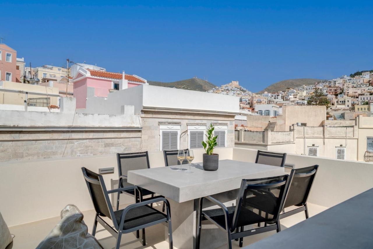 The Heart Of Syra - Your Home In Ermoupolis Ngoại thất bức ảnh